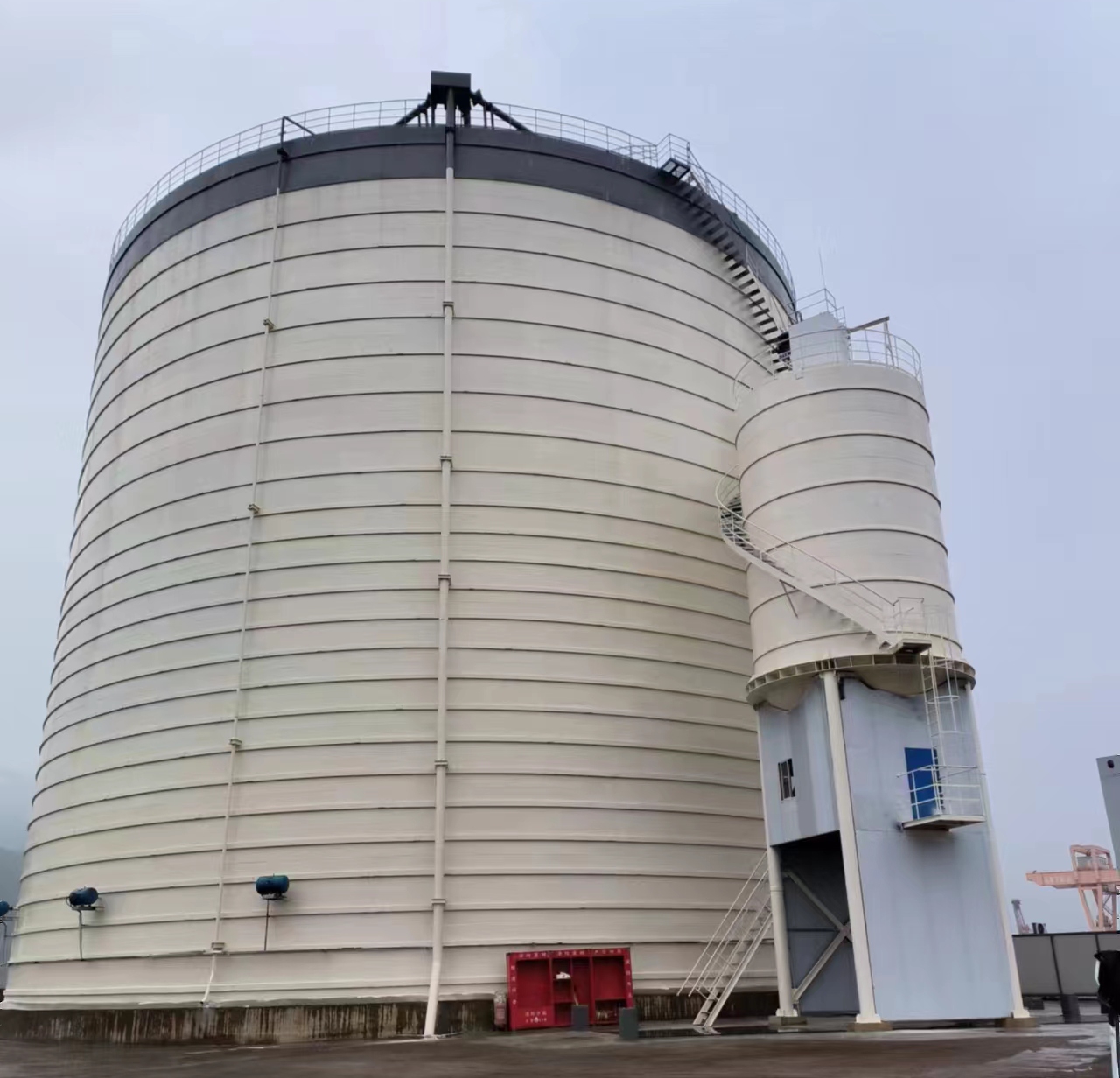 罗江10万吨水泥钢板库