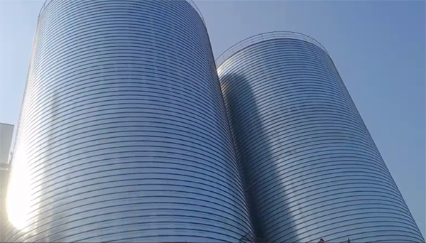 罗江2座混凝土高架卷板仓