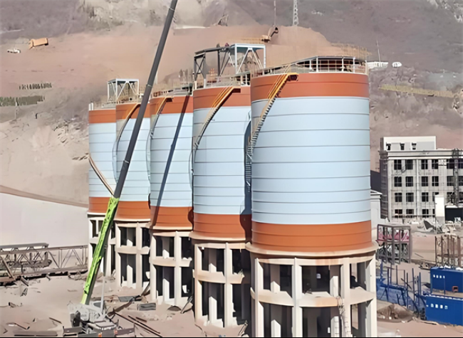 罗江高架钢板仓